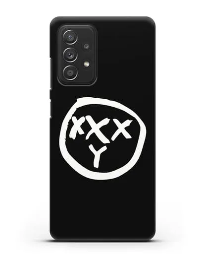 Чехол с логотипом Oxxxy силиконовый для Samsung Galaxy A53