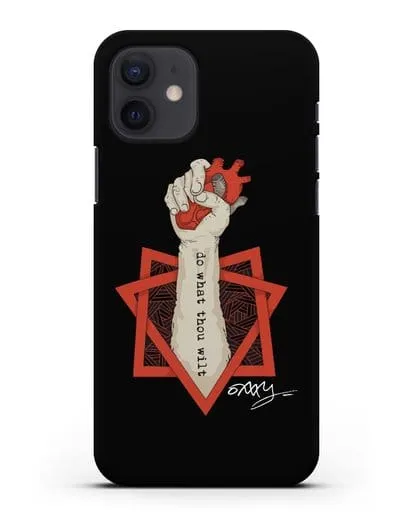 Чехол Do what thou wilt силиконовый для iPhone 12