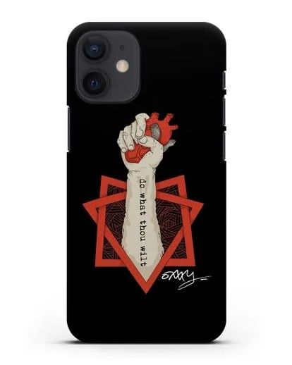 Чехол Do what thou wilt силиконовый для iPhone 12 mini
