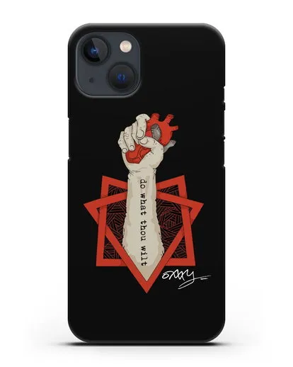 Чехол Do what thou wilt силиконовый для iPhone 13