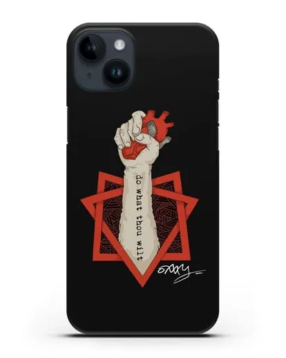 Чехол Do what thou wilt силиконовый для iPhone 14 Plus