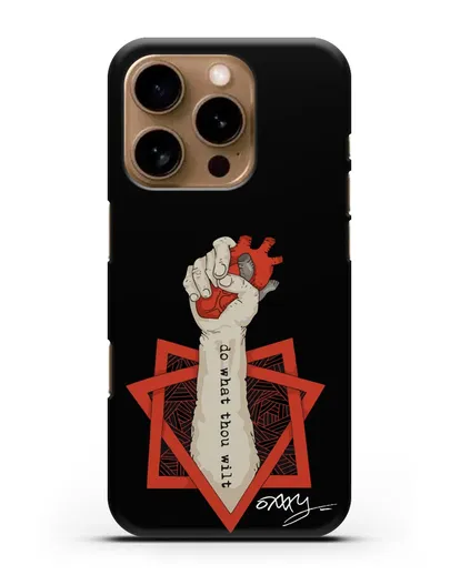Чехол Do what thou wilt силиконовый для iPhone 16 Pro