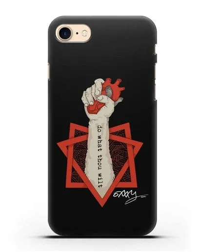 Чехол Do what thou wilt силиконовый для iPhone 8