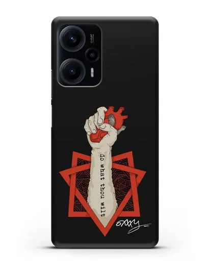 Чехол Do what thou wilt силиконовый для Xiaomi Poco F5