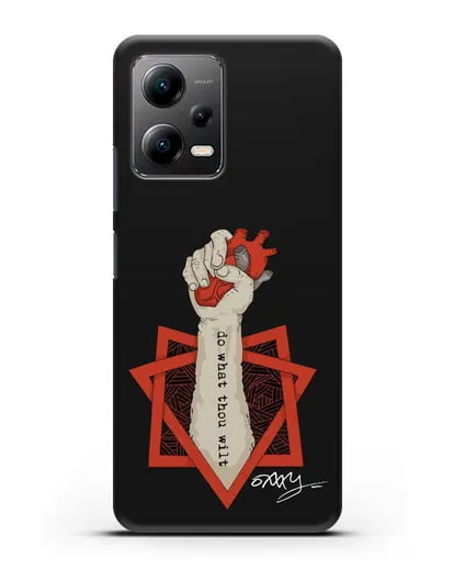 Чехол Do what thou wilt силиконовый для Xiaomi Poco X5