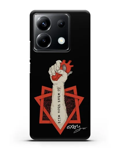 Чехол Do what thou wilt силиконовый для Xiaomi Poco X6