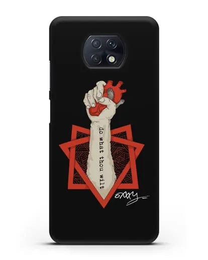 Чехол Do what thou wilt силиконовый для Xiaomi Redmi Note 9T