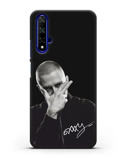 Чехол с фотографией Oxxxymiron силиконовый для Honor 20