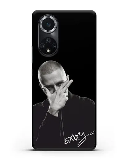 Чехол с фотографией Oxxxymiron силиконовый для Huawei Nova 9