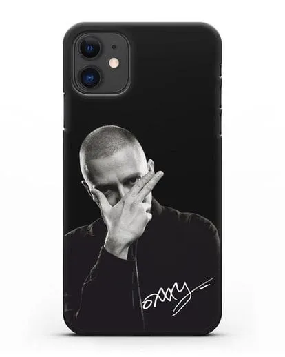 Чехол с фотографией Oxxxymiron силиконовый для iPhone 11