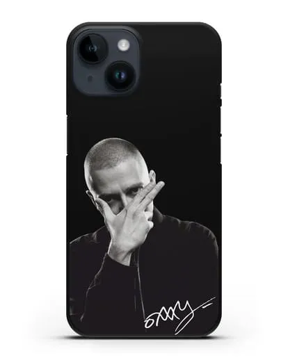 Чехол с фотографией Oxxxymiron силиконовый для iPhone 14