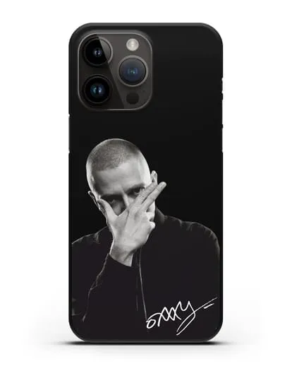 Чехол с фотографией Oxxxymiron силиконовый для iPhone 14 Pro Max