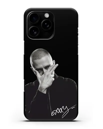 Чехол с фотографией Oxxxymiron силиконовый для iPhone 16 Pro Max