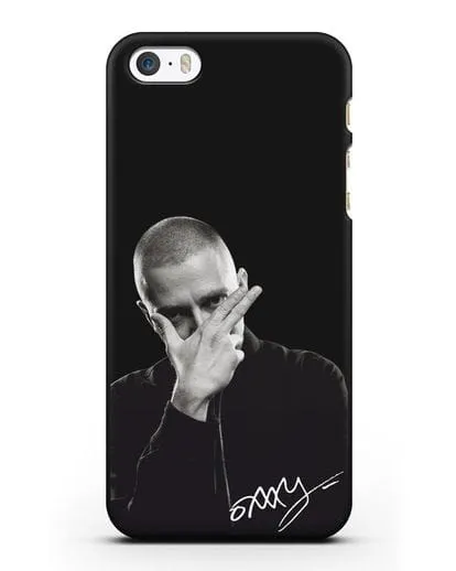 Чехол с фотографией Oxxxymiron силиконовый для iPhone 5/5s/SE