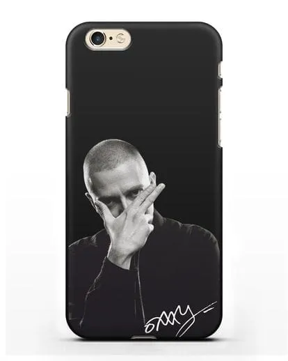 Чехол с фотографией Oxxxymiron силиконовый для iPhone 6