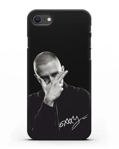 Чехол с фотографией Oxxxymiron силиконовый для iPhone SE 2020