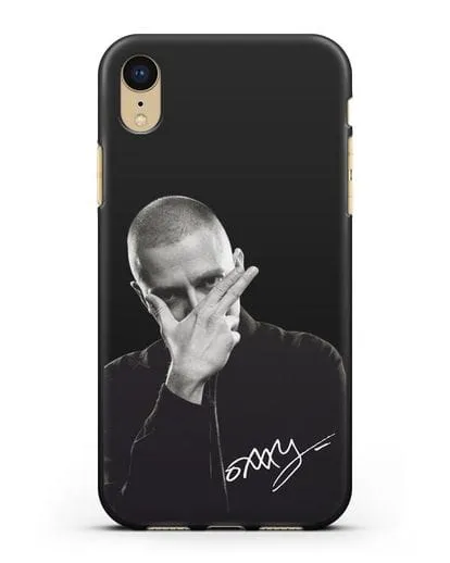 Чехол с фотографией Oxxxymiron силиконовый для iPhone XR