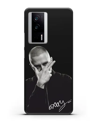 Чехол с фотографией Oxxxymiron силиконовый для Xiaomi Poco F5 Pro
