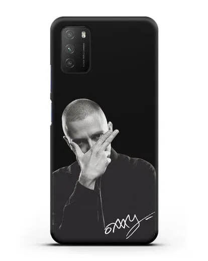 Чехол с фотографией Oxxxymiron силиконовый для Xiaomi Poco M3