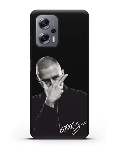 Чехол с фотографией Oxxxymiron силиконовый для Xiaomi Poco X4 GT