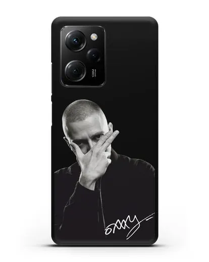 Чехол с фотографией Oxxxymiron силиконовый для Xiaomi Poco X5 Pro