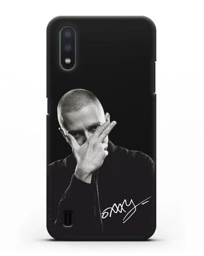 Чехол с фотографией Oxxxymiron силиконовый для Samsung Galaxy A01 [SM-A015F]