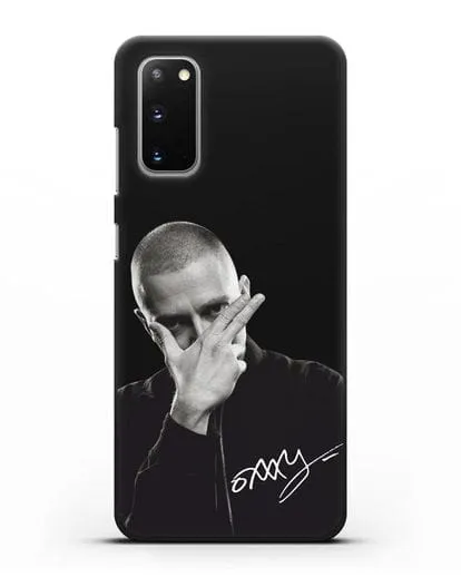 Чехол с фотографией Oxxxymiron силиконовый для Samsung Galaxy S20 [SM-G980F]