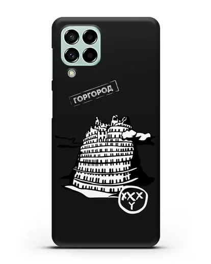 Чехол Горгород Oxxxymiron силиконовый для Samsung Galaxy M53 [SM-M536]