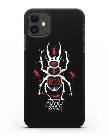 Чехол Жук в муравейнике Oxxxymiron силиконовый для iPhone 11