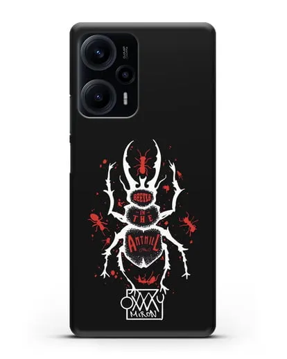 Чехол Жук в муравейнике Oxxxymiron силиконовый для Xiaomi Poco F5