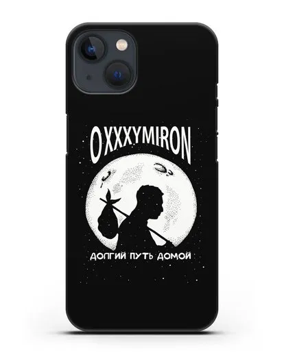 Чехол Oxxxymiron Долгий путь домой силиконовый для iPhone 13 Mini