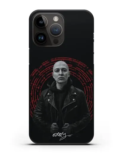 Чехол с изображением Оксимирон силиконовый для iPhone 14 Pro Max