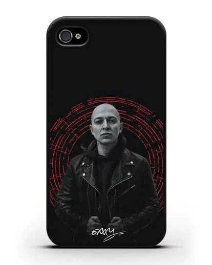 Чехол с изображением Оксимирон силиконовый для iPhone 4/4s