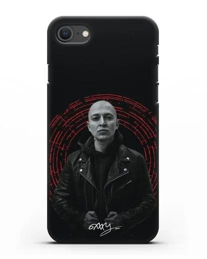 Чехол с изображением Оксимирон силиконовый для iPhone SE 2020