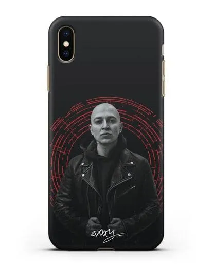 Чехол с изображением Оксимирон силиконовый для iPhone XS Max