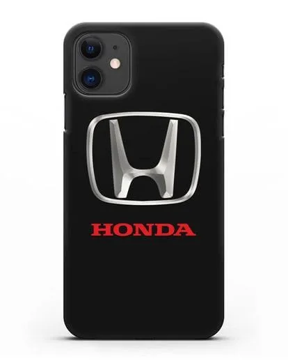 Чехол с логотипом Honda силиконовый для iPhone 11