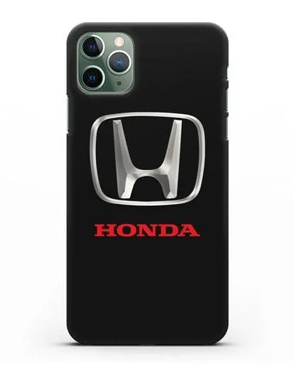 Чехол с логотипом Honda силиконовый для iPhone 11 Pro Max