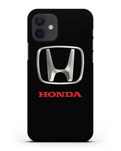 Чехол с логотипом Honda силиконовый для iPhone 12