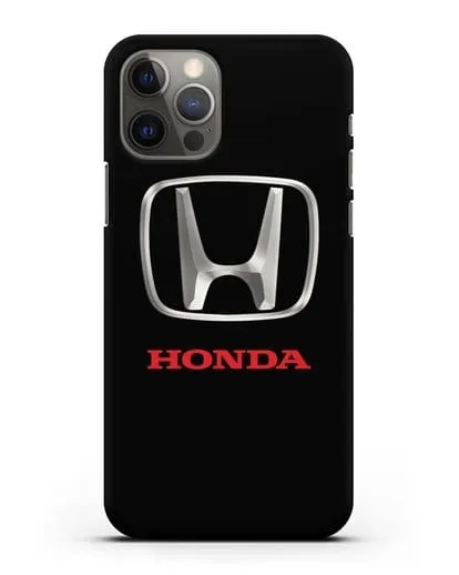 Чехол с логотипом Honda силиконовый для iPhone 12 Pro