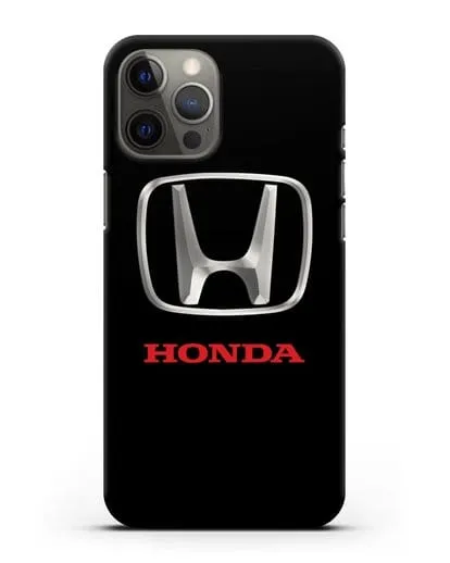 Чехол с логотипом Honda силиконовый для iPhone 12 Pro Max