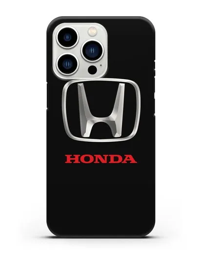 Чехол с логотипом Honda силиконовый для iPhone 13 Pro
