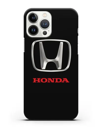 Чехол с логотипом Honda силиконовый для iPhone 13 Pro Max