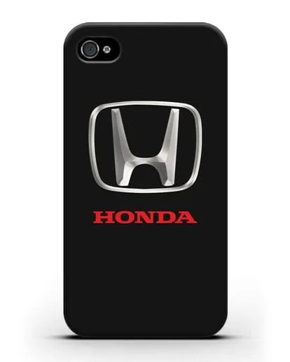 Чехол с логотипом Honda силиконовый для iPhone 4/4s
