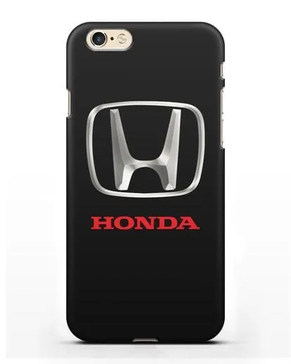 Чехол с логотипом Honda силиконовый для iPhone 6