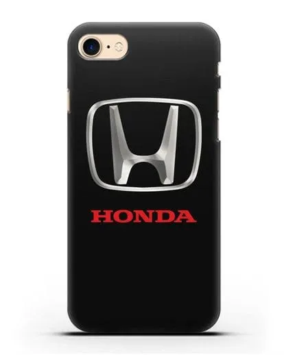 Чехол с логотипом Honda силиконовый для iPhone 7