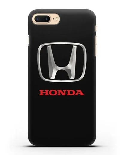 Чехол с логотипом Honda силиконовый для iPhone 7 Plus