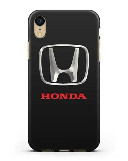 Чехол с логотипом Honda силиконовый для iPhone XR