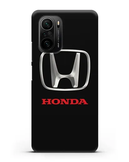 Чехол с логотипом Honda силиконовый для Xiaomi Poco F3 Pro