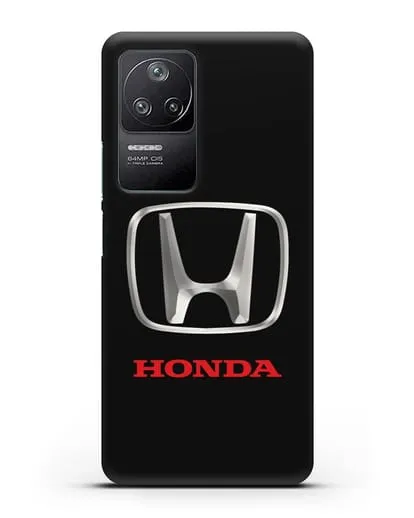 Чехол с логотипом Honda силиконовый для Xiaomi Poco F4