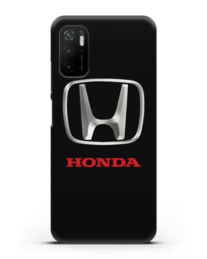 Чехол с логотипом Honda силиконовый для Xiaomi Poco M3 Pro